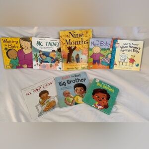 Lot of Books for Soon-to-Be Big Brothers – Moms with Planned C-Sections